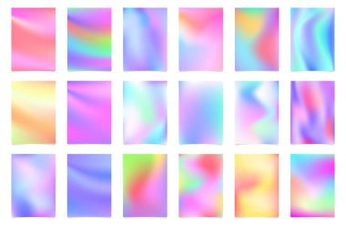 Modern hipster eğilimi, farklı renklerde karmaşık yumuşak geçiş, renkli arka planlar. İnternet ve basım arkaplanı için uygun poster veya pankart grafikleri