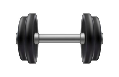 Vücut geliştirme ve spor aletleri. Vücut geliştirenler ve kas geliştirenler için taşıyıcı halteri izole edilmiş. Eğitim, egzersiz, egzersiz ve sınırları zorlamak için gerçekçi bir bedel. Spor zamanı, ağır sıklet.