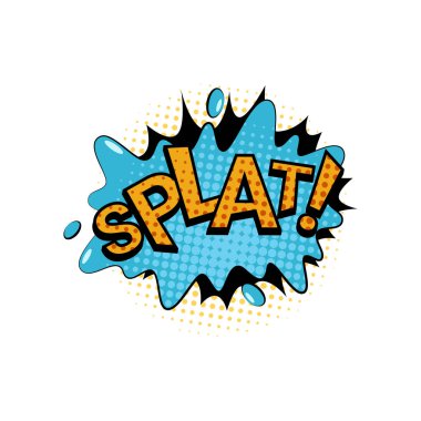 Çizgi roman ve sahneler için ses efekti. İzole edilmiş su birikintisi ya da sıvı damlaları yüzeye damlıyor ve çarpıyor. Dinamik karikatür ve atmosfer gürültüsü. Pop sanat klasikleri