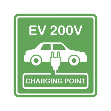 Elektrikli araç şarj noktası için imza