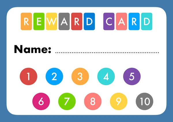 Student Reward Card Increase Motivation Class — Stock Photo, Image