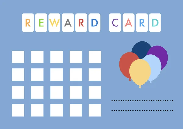 Cartão Recompensa Aluno Para Aumentar Motivação Aula — Fotografia de Stock