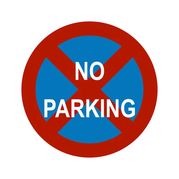 Знак Дорожнього Руху Паркування — стокове фото