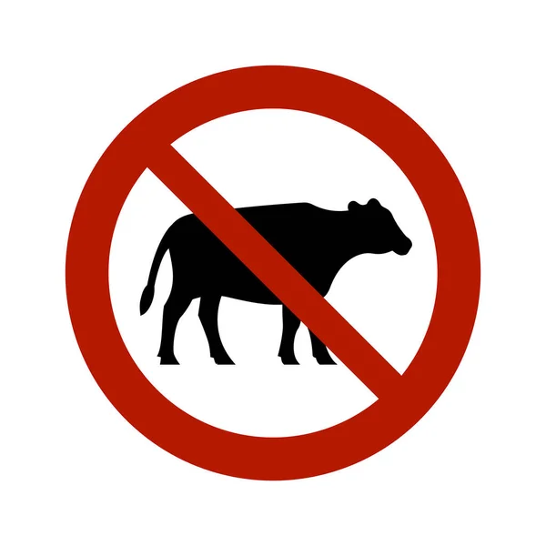 Vegan Friendly Signs Indicating Meat — Stock Photo, Image
