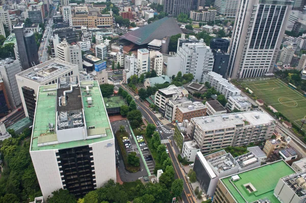 Tokyo ufuk çizgisinin havadan görünüşü, Japonya