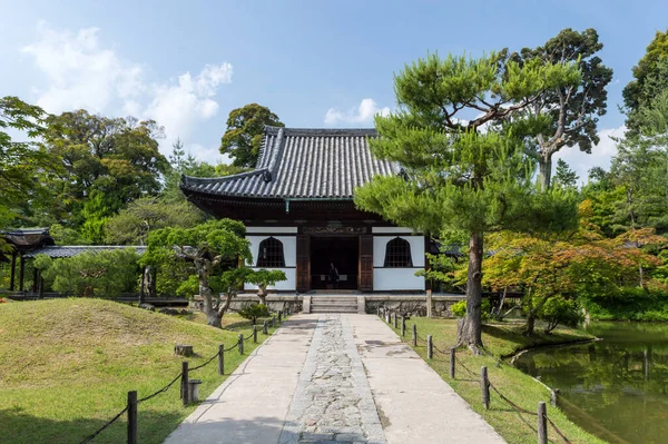 Ein Buddhistischer Tempel Maruyama Park Kyoto Japan Stockbild