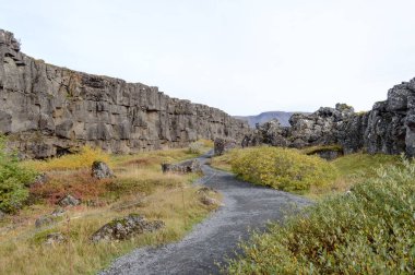 İzlanda 'daki Thingvellir Ulusal Parkı