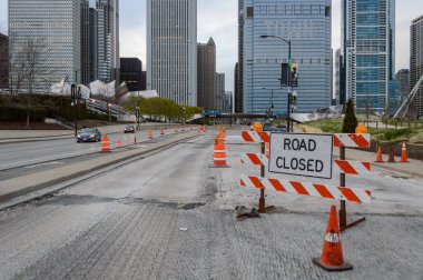 Amerika Birleşik Devletleri, Chicago 'da yol çalışmaları
