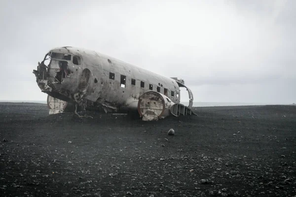 Solheimasandur Plane Wreck — Stock Photo, Image