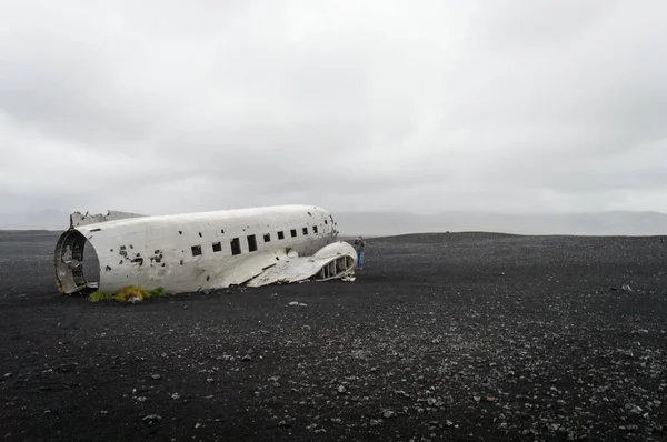 Solheimasandur Plane Wreck — ストック写真