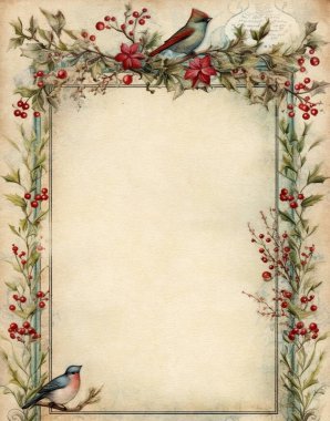 suluboya eski kağıt, noel mektubu boş, defter kağıdı noel.
