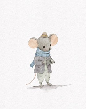 Bebek Giysileri için Orman Hayvanı Kumaş ve Albüm, bebek partisi davetiyesi, tebrik kartı, duvar sanatı, kartpostal