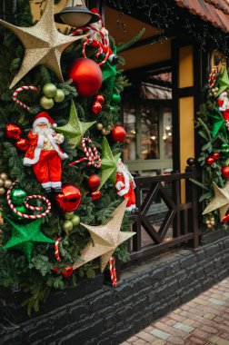 Şehir mimarisi, Noel tatili için sokak dekorasyonu