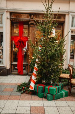 Şehir mimarisi, Noel tatili için sokak dekorasyonu