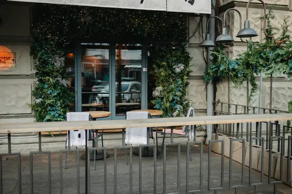 Şehir mimarisi, Noel tatili için sokak dekorasyonu