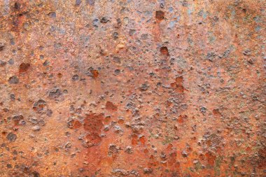 Paslı demir yüzey arka planı
