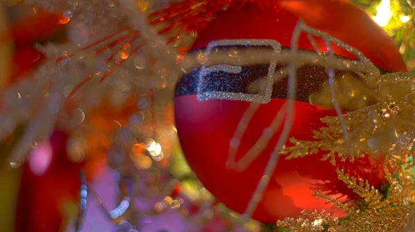 Red Ornament Focus Ornament — Stock Photo, Image