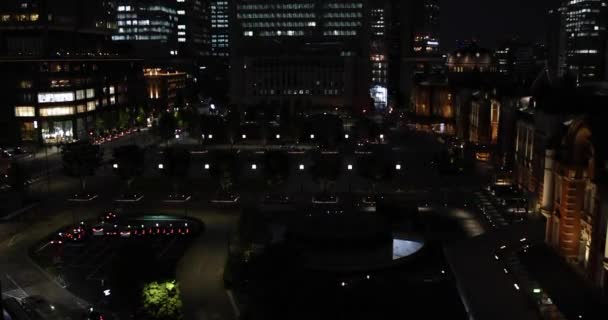 丸の内東京の夜景 高品質4K映像 千代田区丸の内東京日本09 2022東京都内の中心部です — ストック動画