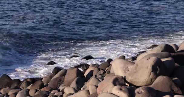 Shizuoka Japonya Nın Suruga Sahilinde Bir Dalga Yüksek Kalite Görüntü — Stok video