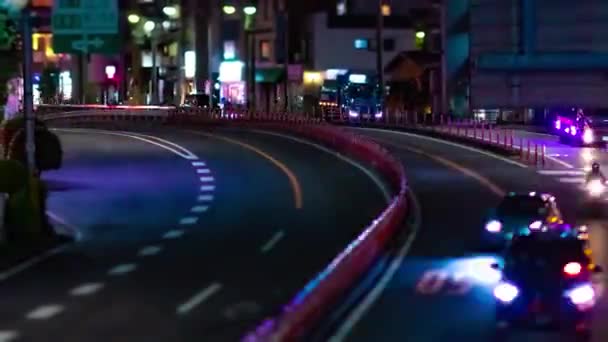 东京城市街道上的交通堵塞已过去了一夜 高质量的4K镜头 Setagaya District Tokyo Japan 2023它是东京的市中心 — 图库视频影像