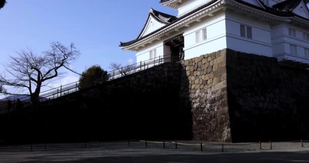 Château Odawara Kanagawa Inclinaison Images Haute Qualité Odawara District Kanagawa — Video