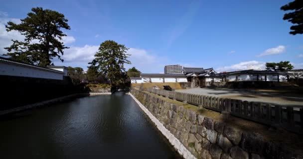 카나가와에 오다와라 정문은 곳에서 있었습니다 고품질 Odawara District Kanagawa Japan — 비디오