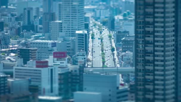 오사카 고속도로 근처의 풍경의 고품질 아사히 오사카 2023 오사카의 다카라즈카 — 비디오