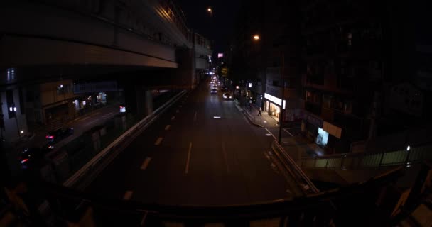 東京フィッシュアイショットの市街地の夜行渋滞 高品質の4K映像を公開しました 渋谷地区 サザカ東京ジャパン 2023 東京都心部 — ストック動画