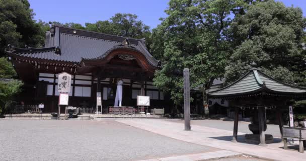 Japanese Traditional Temple Jindaiji Old Fashioned Street Tokyo High Quality — Stock Video