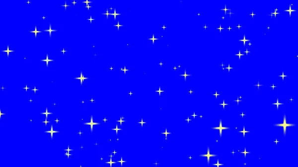 Grafika Błyszczącej Gwiazdy Błyszczącej Niebieskim Tłem Wysokiej Jakości Zdjęcie 2023 Zdjęcie Stockowe