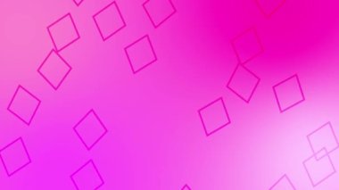 Eşkenar dörtgen şekilli nesneyi de içeren pembe ve eflatun arkaplan CG 'si. Yüksek kalite 4k görüntü. 