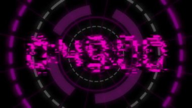 Hareket grafiğinin gerisinde 60 saniyeden sıfıra geri sayım filmi. Yüksek kalite 4K görüntü. 11.09.2023