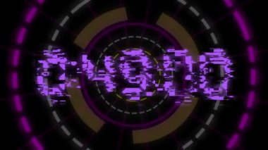 Hareket grafiğinin gerisinde 60 saniyeden sıfıra geri sayım filmi. Yüksek kalite 4K görüntü. 11.09.2023