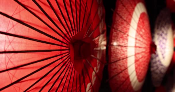 Podświetlany Parasol Parku Tachikawa Zimowe Noce Wysokiej Jakości Materiał Tachikawa — Wideo stockowe