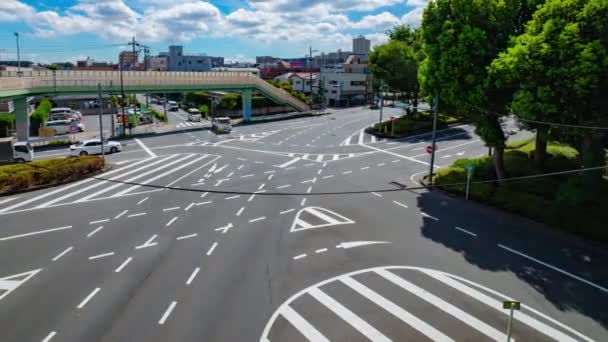东京Takashimadaira市中心街道上的塞车事件已经过去了一段时间 高质量的4K镜头 Itabashi District Tokyo Japan 2023它是东京市中心 — 图库视频影像