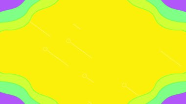 Başlık filmi için sarı arkaplan animasyonu. Yüksek kalite 4K görüntü. 01.12.2024