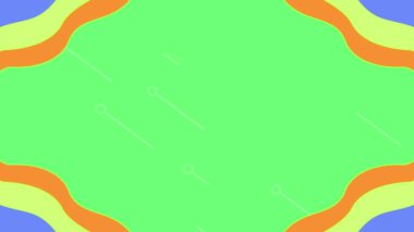 Başlık filmi için açık yeşil arkaplan animasyonu. Yüksek kalite 4K görüntü. 01.12.2024