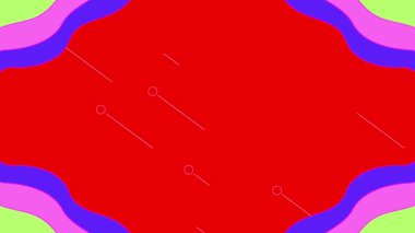 Başlık filmi için kırmızı arkaplan animasyonu. Yüksek kalite 4K görüntü. 01.12.2024