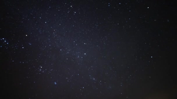 Timelapse Stjärnhimmel Marocko Vid Skott Högkvalitativ Film Zagora Distriktet Mhamid — Stockvideo