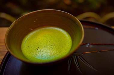 Japon yeşil çay el yapımı. Kamakura Kanagawa Bölgesi - 04.22.2019 kamera: Canon EOS 5D mark4