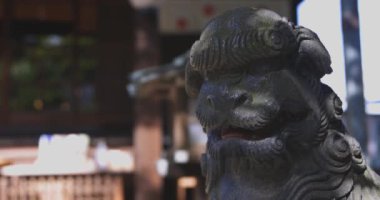 Tokyo 'daki Nanasha tapınağında geleneksel bir manzara. Yüksek kalite 4K görüntü. Kita bölgesi Nishigawara Tokyo 10.11.2024 Tokyo 'da bir Japon tapınağıdır.. 