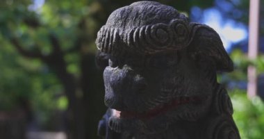 Tokyo 'daki Nanasha tapınağında geleneksel bir manzara. Yüksek kalite 4K görüntü. Kita bölgesi Nishigawara Tokyo 10.11.2024 Tokyo 'da bir Japon tapınağıdır.. 