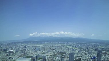 Tayvan 'daki Taipei101 gökdeleni etrafındaki panoramik yüksek açı görüntüsü. Yüksek kalite 4K görüntü. Taipei Tayvan 'ın Taipei ilçesi. 04.11.2025 Taipei' nin merkezidir.. 
