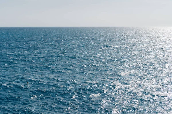 Хвилі Морі Вид Зверху Лігурійське Море Портофіно Стокове Фото