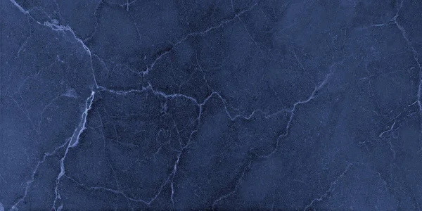 Riche Texture Fond Bleu Foncé Vert Pierre Marbrée Bannière Texturée — Photo