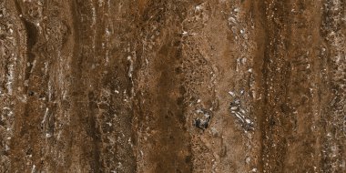 Seramik duvar kiremitleri ve zemin kiremitleri için kullanılan koyu kahverengi mermer desen arkaplanı, kahverengi mermer taş