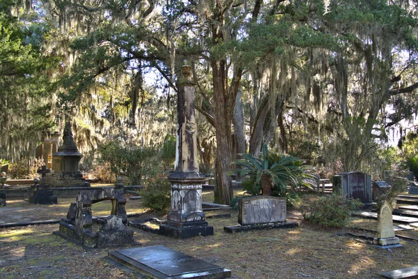 Tomb statue in Bonaventure Cemetery