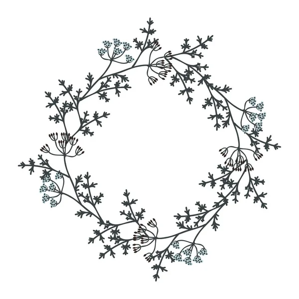 装饰花环 有复制空间 — 图库矢量图片