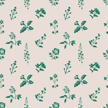 Kusursuz çiçek desenli vektör deseni