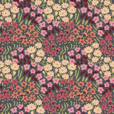 Dikişsiz çiçek dekoratif davranışıydı desen